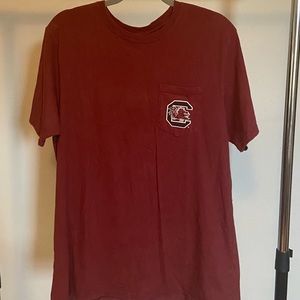 Southern Tide South Carolina gamecocks pocket tee